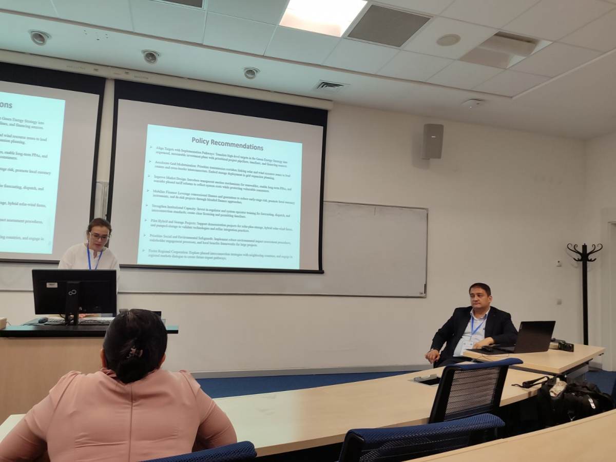Ostona shahrida bo'lib o'tgan CESS xalqaro konferensiyasidagi ishtirok