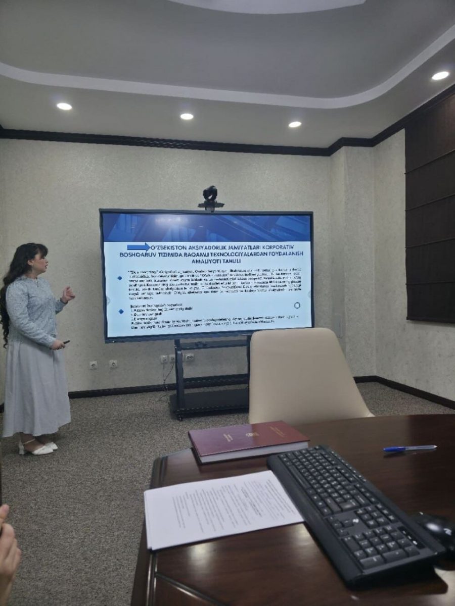 Markaz xodimlari TDIU Yakuniy davlat attestatsiya komissiyasi tarkibiga kirdilar