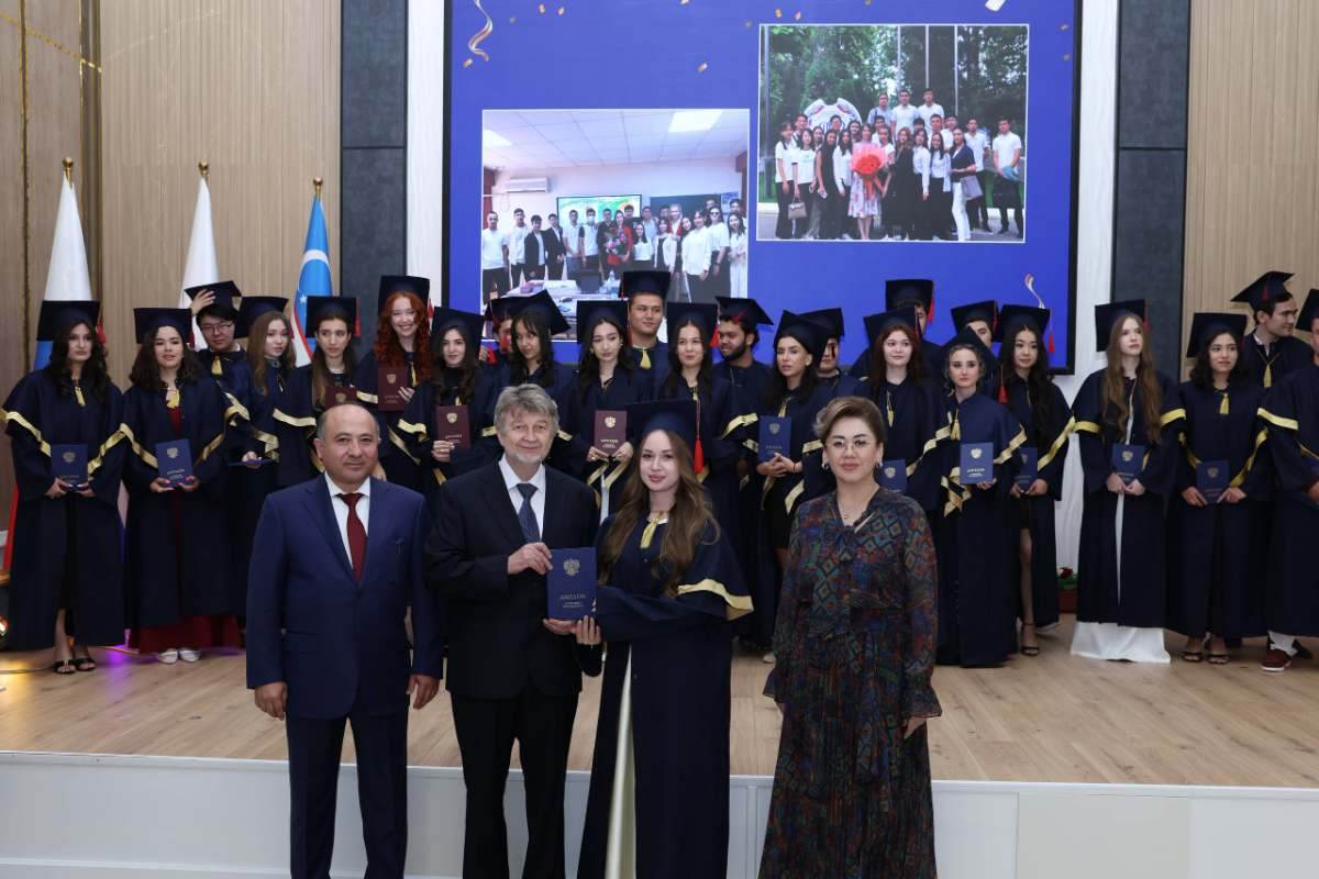 G.V. Plexanov nomidagi Rossiya iqtisodiyot universiteti bitiruvchilariga diplomlar topshirish marosimi